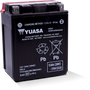 Yuasa Battery YUAM62H4A - Yuasa YTX14AH-BS High Performance AGM 12-Volt Battery w/Bottle
