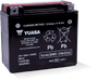 Yuasa Battery YUAM32RBS - Yuasa YTX20-BS Maintenance Free AGM 12-Volt Battery w/Bottle
