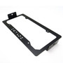 ZROADZ Z310005 - Universal License Plate Frame LED Bracket, Black, Mild Steel, Bolt-On, to mount (2) 3 Inch  or similar style LED Pod Lights