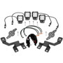 ZROADZ Z365601-KIT4 - FORD F150-RAPTOR A-Pillar 4 LED Pod Lights Kit