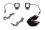 ZROADZ Z362181-KIT2 - Hood Hinge LED Kit; Incl. [2] 3 in. LED Pod Lights And Universal Wiring Harness;