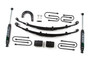 Zone Offroad ZONC17N - 4 Inch Leaf Spring Lift Kit 73-76 Chevy 3/4 Ton 4 Inch Lift Kit Nitro Shocks  Offroad