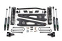 Zone Offroad ZONF24N - 08-10 Ford F-250/F-350 Super Duty 4 Inch Radius Arm Lift Kit Gas With Nitro Shocks  Offroad