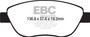 EBC S4KF1790 - S4 Brake Pad and Rotor Kit