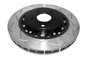 DBA DBA52532BLKS - 06-10 Jeep Grand Cherokee SRT8 5000 Series Uni-Directional Slotted Front Rotor w/Black Hat