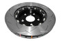 DBA DBA52532BLKS - 06-10 Jeep Grand Cherokee SRT8 5000 Series Uni-Directional Slotted Front Rotor w/Black Hat