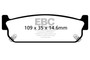 EBC S5KR1259 - S5 Brake Pad and Rotor Kit