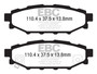 EBC S6KR1257 - S6 Brake Pad and Rotor Kit