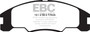 EBC UD1339 - 10-11 Ford Focus 1.6 Ultimax2 Front Brake Pads EBC UD1339 - 10-11 Ford Focus 1.6 Ultimax2 Front Brake Pads