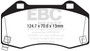 EBC UD13791 - 2017+ Fiat 124 Spider 1.4L Turbo Abarth Ultimax2 Front Brake Pads