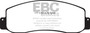 EBC UD1069 - 05-07 Ford F250 (inc Super Duty) 5.4 (2WD) Ultimax2 Front Brake Pads