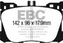 EBC UD1871 - 2017+ Mercedes-Benz E300 (W213) 2.0L Turbo Ultimax2 Front Brake Pads