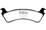 EBC UD713 - 00-02 Ford Explorer Sport 4.0 2WD (Phenolic Pistons) Ultimax2 Rear Brake Pads