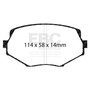 EBC UD635 - 94-01 Mazda Miata MX5 1.8 Ultimax2 Front Brake Pads EBC UD635 - 94-01 Mazda Miata MX5 1.8 Ultimax2 Front Brake Pads