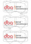 DBA DBADB1482XP - 2015 Toyota Tacoma XP650 Front Brake Pads