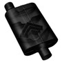 Flowmaster 943042 - 40 Delta Flow Muffler - 3.00 Center In / 3.00 Offset Out - Aggressive Sound