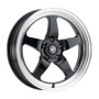 Forgestar F09189067P22 - D5 Drag 18x9.0 / 5x114.3 BP / ET22 / 5.9in BS Gloss Black Wheel