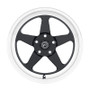 Forgestar F09170088P38 - D5 Drag 17x10 / 5x139.7 BP / ET38 / 7.0in BS Gloss Black Wheel