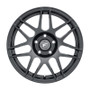 Forgestar F17277084P00 - F14 Drag 17x7.0 / 6x139.7 BP / ET00 / 4.0in BS Satin Black Wheel