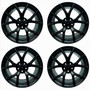 Ford Racing M-1007K-DC19XMB - 15-20 Mustang19x10.5in & 19x11in Wheel Kit w/TPMS - Matte Black Ford Racing M-1007K-DC19XMB - 15-20 Mustang19x10.5in & 19x11in Wheel Kit w/TPMS - Matte Black