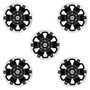 Ford Racing M-1007K-BB5 - 21-22 Bronco 18in Black Machined Face Wheel Kit