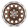 Ford Racing M-1007K-P1780BRN - 21-23 Bronco 17x8.0 Wheel Kit -Sinister Bronze