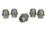 Ford Racing M-1012-H - 05-14 Mustang 1/2in -20 Thread Cone Seat Open Lug Nut Kit (5 Lug Nuts)