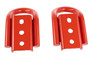 Ford Racing M-18954-BTHR - 21-23 Bronco Rear Tow Hook Pair - Red