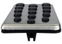 Ford Racing M-2301-C - Aluminum and Urethane Special Edition Mustang Dead Pedal Ford Racing M-2301-C - Aluminum and Urethane Special Edition Mustang Dead Pedal