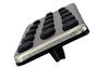 Ford Racing M-2301-C - Aluminum and Urethane Special Edition Mustang Dead Pedal Ford Racing M-2301-C - Aluminum and Urethane Special Edition Mustang Dead Pedal