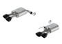 Ford Racing M-5230-M5SBVA - 2024 Mustang 5.0L Sport Active Axle-Back w/Valance - Black Tip