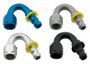 Fragola 215012 - 12AN Push-Lite End 150 Degree - Blue