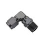 Fragola 499408-BL - 8AN Female Swivel To 3/8 NPT - 90 Degree - Black