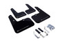 Rally Armor MF24-UR-BLK/SIL - 12-18 Hyundai Veloster Black UR Mud Flap w/ Silver Logo