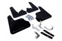 Rally Armor MF22-UR-BLK/GRY - 12-16 Subaru Impreza 4D/5D Black UR Mud Flap w/Grey Logo