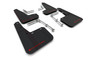 Rally Armor MF74-UR-BLK/RD - 20-25 Toyota GR Yaris Black Mud Flap w/Red Logo