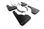 Rally Armor MF78-UR-BLK-GRY - 22-25 Hyundai Santa Cruz Black Mud Flap w/Grey Logo