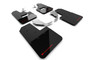 Rally Armor MF85-RB-ST-RD - 21-25 Ford Bronco (Steel Bmpr + RB - NO Rptr/Sprt) Blk Mud Flap w/Red Logo
