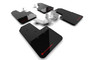 Rally Armor MF85-NO-PL-RD - 21-25 Ford Bronco (Plstc Bmpr - NO Rptr/Sprt - NO RR/RB) Blk Mud Flap w/Red Logo