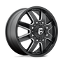 Fuel Wheels D538228293 - Dually Wheels 22X8.3 Maverick Dually D538 8 On 210 Black Milled 154.3 Bore 105 Offset 7 Spoke Front Dually Fuel Off Road Wheels