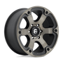 Fuel Wheels D56417007347 - D564 Beast 17X10 Matte Black Double Dark Tint