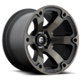 Fuel Wheels D56420008347 - Aluminum Wheels 20X10 Beast D564 6 On 139.7 Matte Black/Machined Dark Tint 108 Bore -18 Offset 6 Spoke Fuel Off Road Wheels