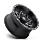 Fuel Wheels D5671570A644 - D567 Lethal 15X7 Matte Black Milled