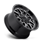 Fuel Wheels D58820909850 - D588 Titan 20X9 Gloss Black Milled