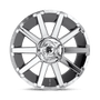 Fuel Wheels D61422209846 - D614 Contra 22X12 Chrome Plated