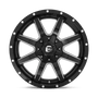 Fuel Wheels D61020209847 - Aluminum Wheels 20X12 Maverick D610 6 On 135/6 On 139.7 Gloss Black Milled 106.4 Bore -44 Offset Fuel Off Road Wheels