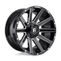 Fuel Wheels D61522207047 - Aluminum Wheels 22X12 Contra D615 5 On 139.7/5 On 150 Gloss Black/Milled 110.3 Bore -44 Offset Multi Spoke Fuel Off Road Wheels Fuel Wheels D61522207047 - Aluminum Wheels 22X12 Contra D615 5 On 139.7/5 On 150 Gloss Black/Milled 110.3 Bore -44 Offset Multi Spoke Fuel Off Road Wheels
