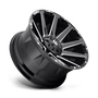 Fuel Wheels D61522207047 - Aluminum Wheels 22X12 Contra D615 5 On 139.7/5 On 150 Gloss Black/Milled 110.3 Bore -44 Offset Multi Spoke Fuel Off Road Wheels Fuel Wheels D61522207047 - Aluminum Wheels 22X12 Contra D615 5 On 139.7/5 On 150 Gloss Black/Milled 110.3 Bore -44 Offset Multi Spoke Fuel Off Road Wheels
