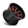 Fuel Wheels D62120002647 - Aluminum Wheels 20X10 Hardline D621 5 On 114.3/5 On 127 Gloss Black/Candy Red 78.1 Bore -18 Offset Fuel Off Road Wheels Fuel Wheels D62120002647 - Aluminum Wheels 20X10 Hardline D621 5 On 114.3/5 On 127 Gloss Black/Candy Red 78.1 Bore -18 Offset Fuel Off Road Wheels