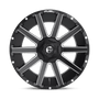 Fuel Wheels D61622007047 - Aluminum Wheels 22X10 Contra D616 5 On 139.7/5 On 150 Matte Black Milled 110.3 Bore -18 Offset Multi Spoke Fuel Off Road Wheels Fuel Wheels D61622007047 - Aluminum Wheels 22X10 Contra D616 5 On 139.7/5 On 150 Matte Black Milled 110.3 Bore -18 Offset Multi Spoke Fuel Off Road Wheels